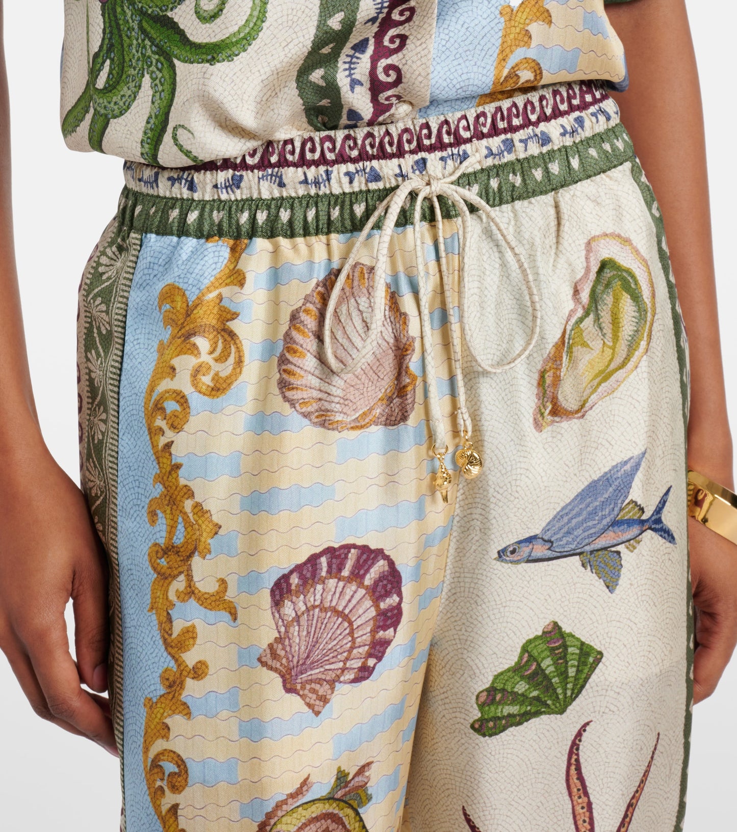 ALM Bath House Silk Shirt | Pants | Set