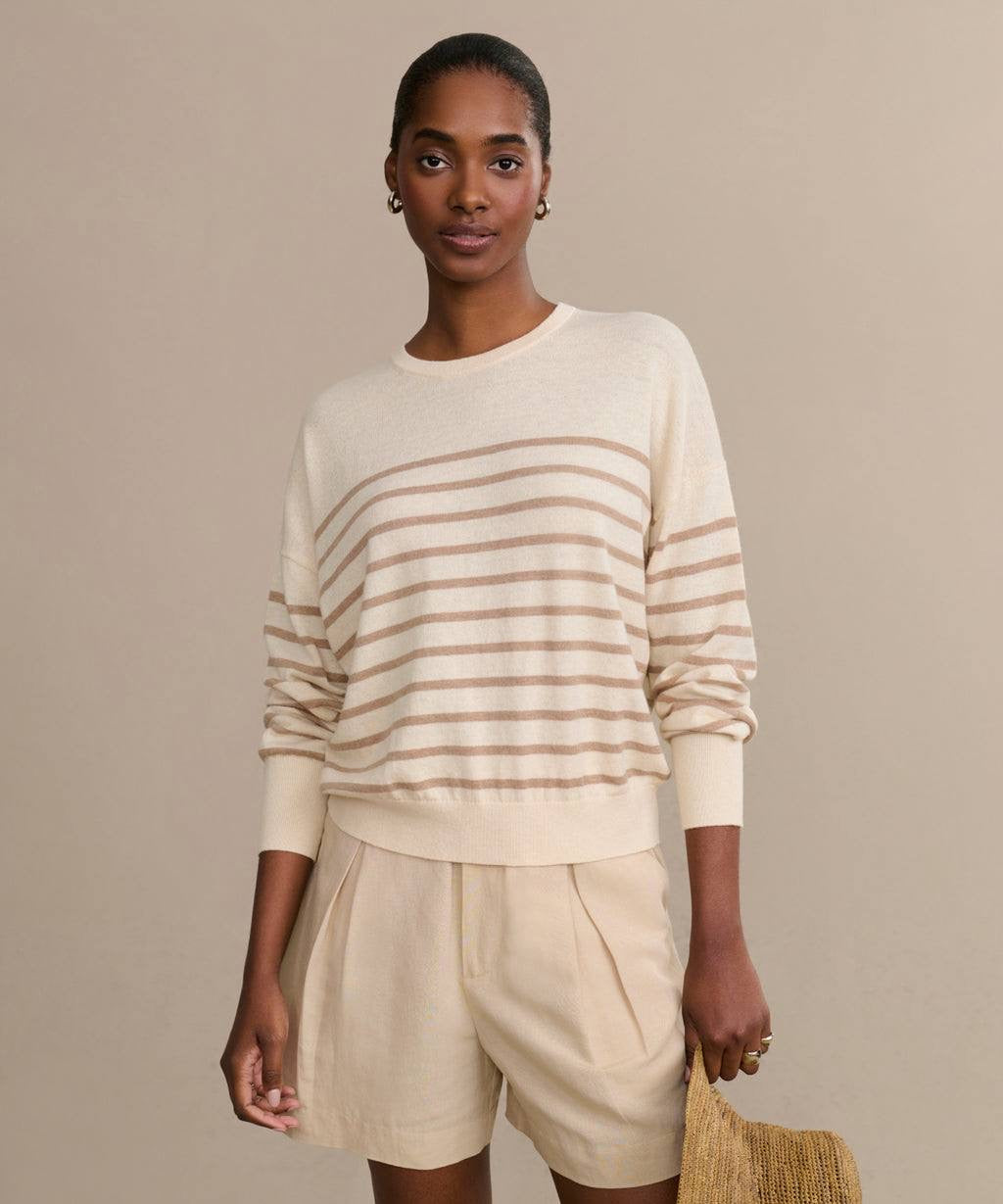 JK Avery Crewneck Pullover Sweater