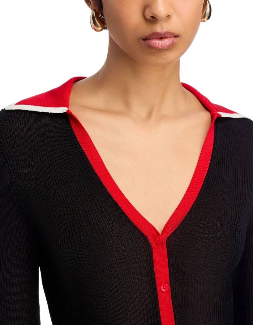 AO Nealie Colorblocked Cardigan