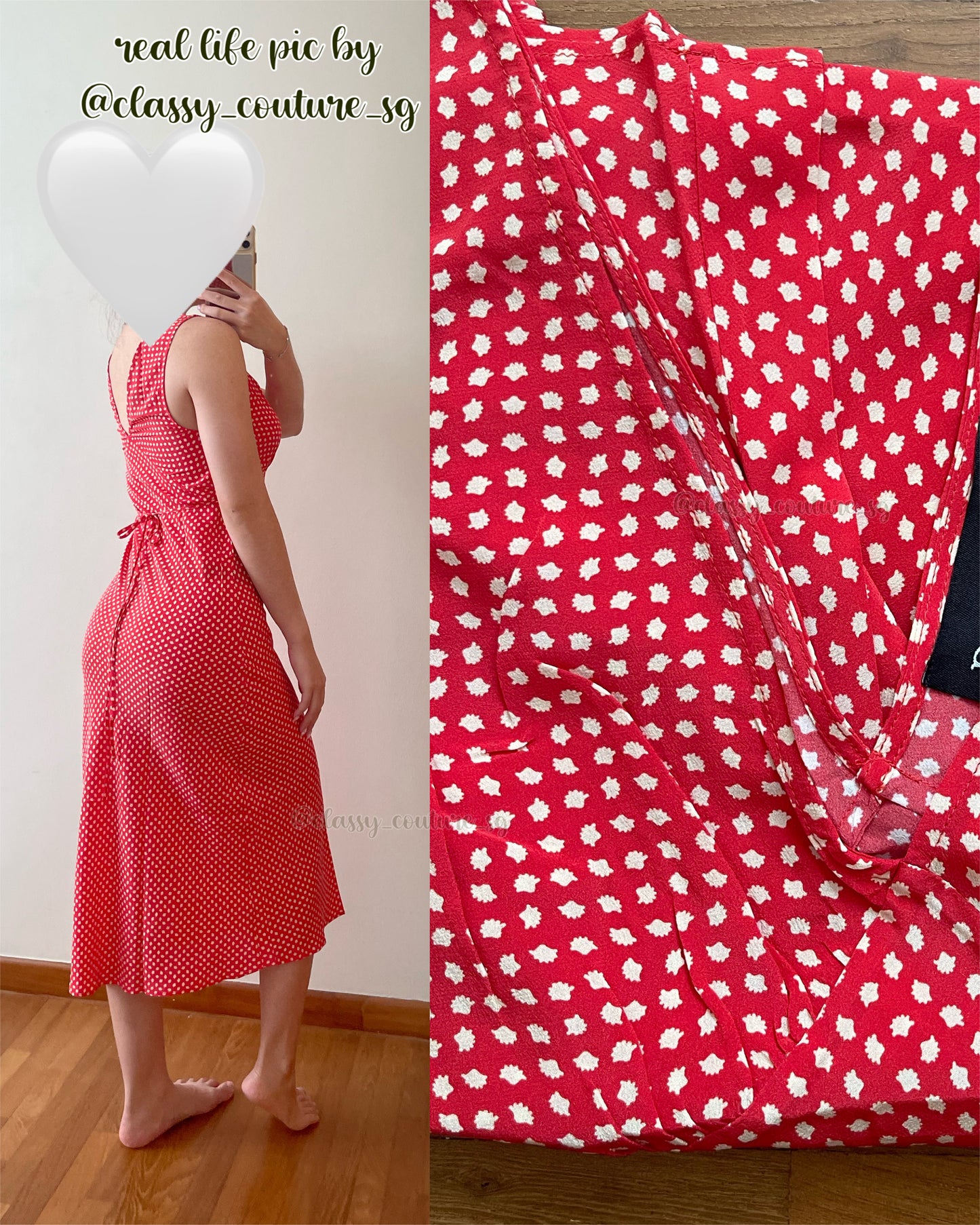 RP Stephanie Silk Midi Dress