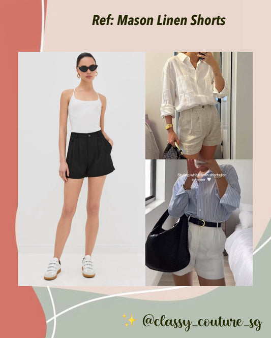 Ref Mason Linen Shorts