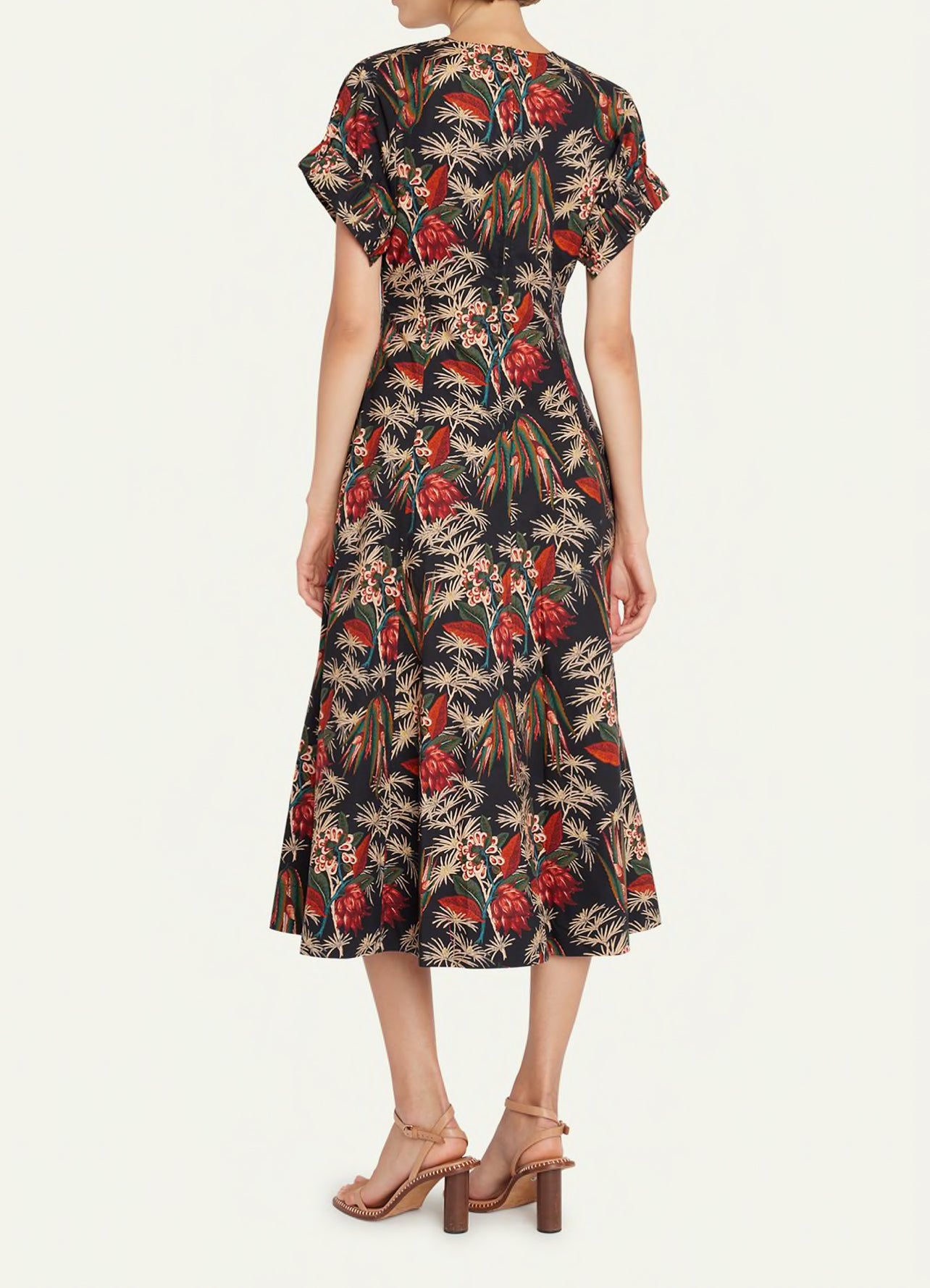 UJ Devon Cotton Poplin Midi Dress
