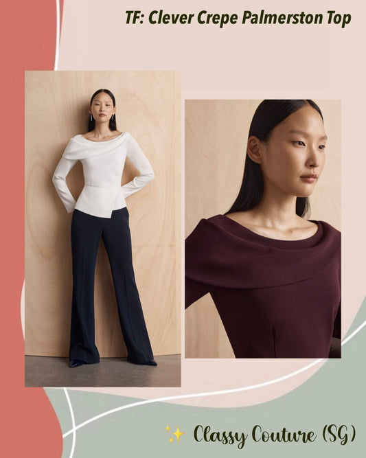 TF Clever Crepe Palmerston Top