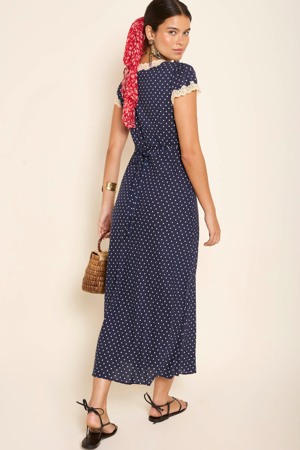 RX Clarice Viscose Midi Dress