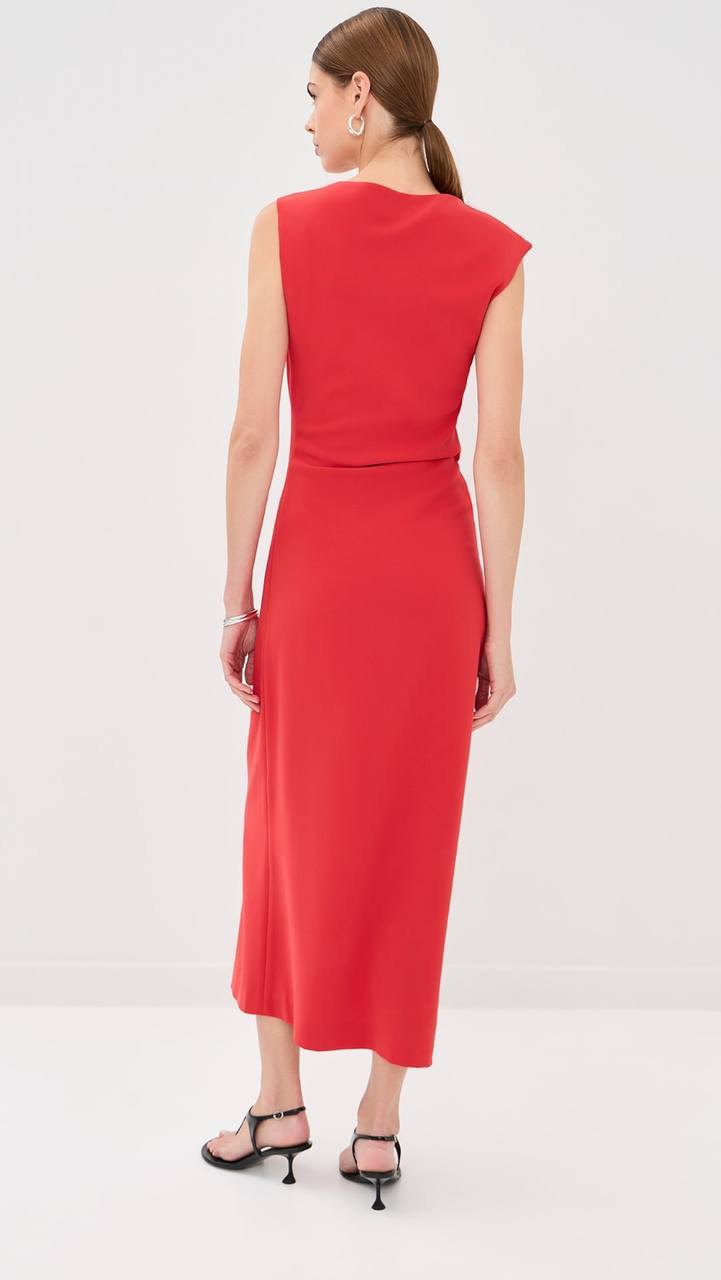 PS Damea Dress in Matte Double Crepe