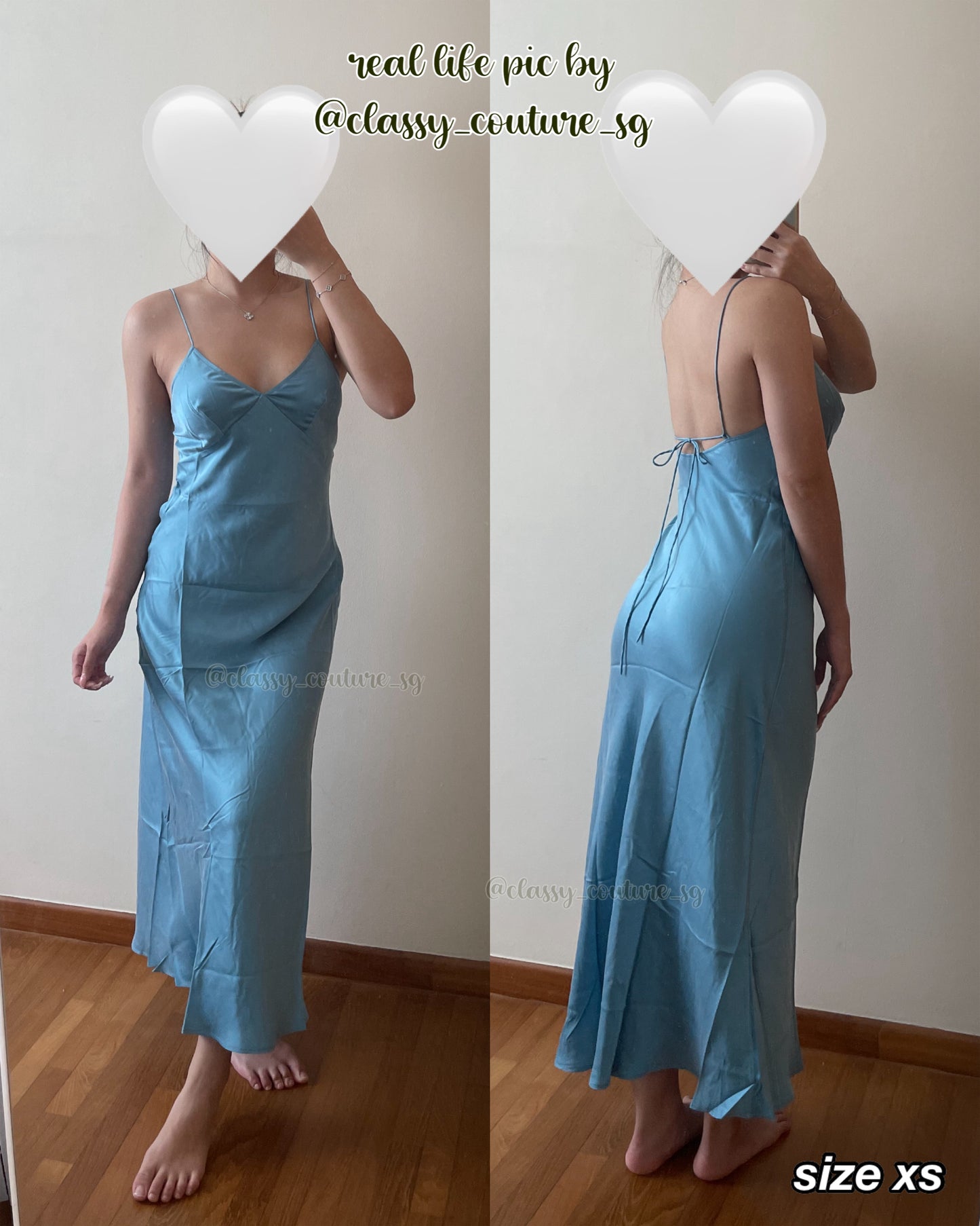 (PART 1/2) SL Deco Rouleau Silk Midi Maxi Dress: Solid Colours