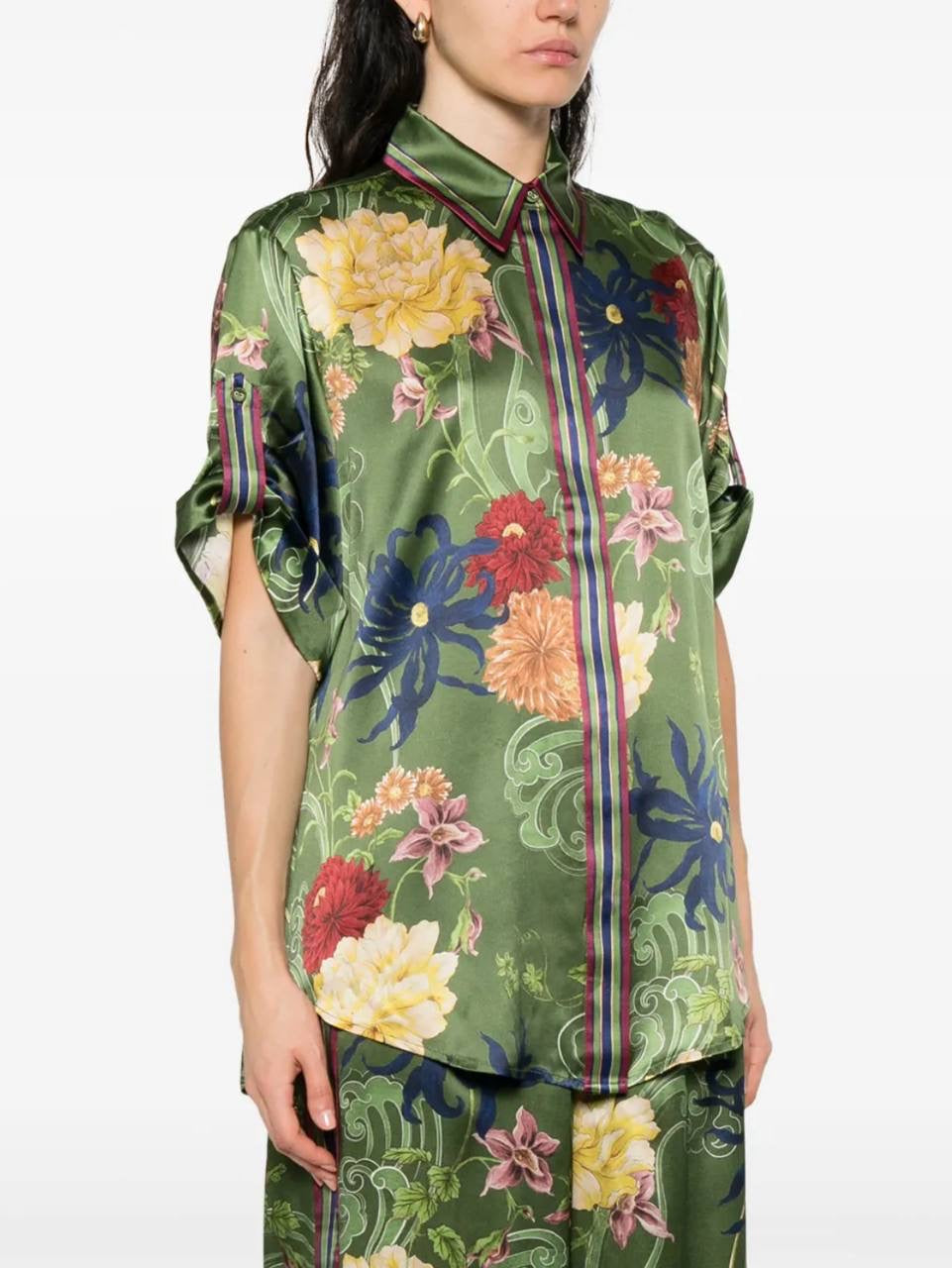 ALM Avery Silk Shirt | Pants | Set