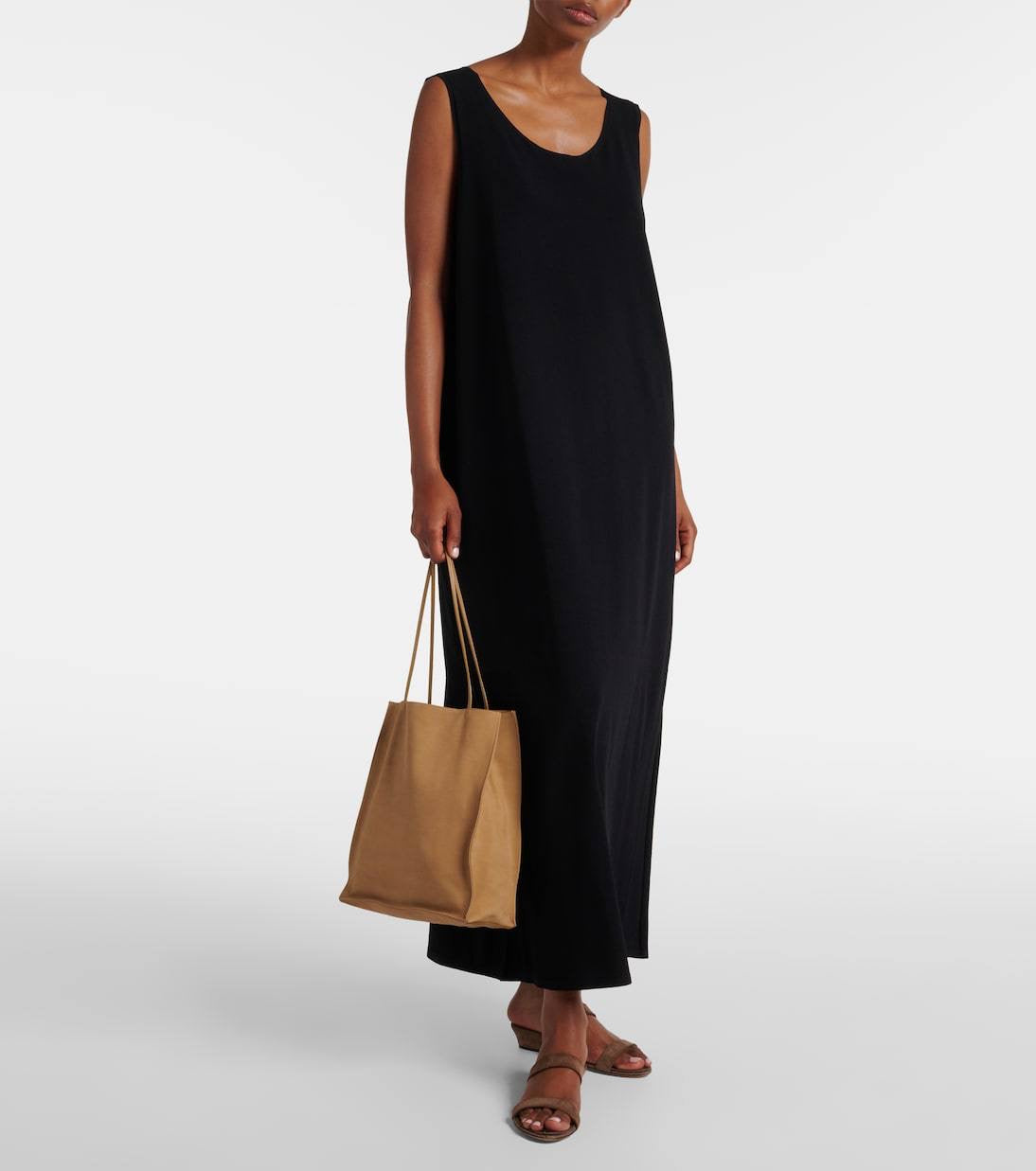 TR To Go Large Nubuck Leather Tote Bag