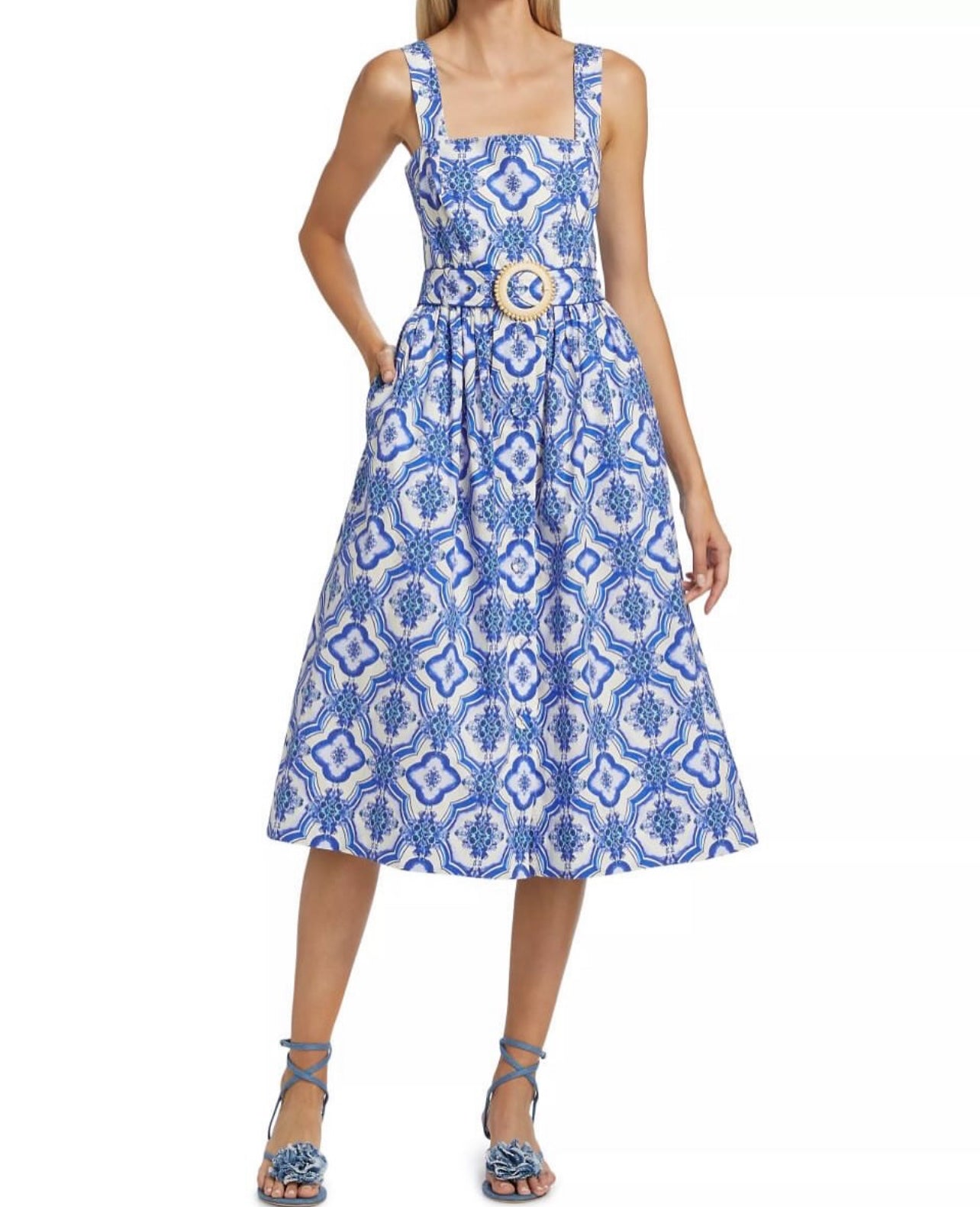 CC Candace Cotton Midi Dress