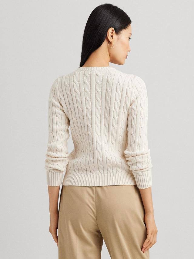 RL Ralhan Cable Knit Cotton Cardigan