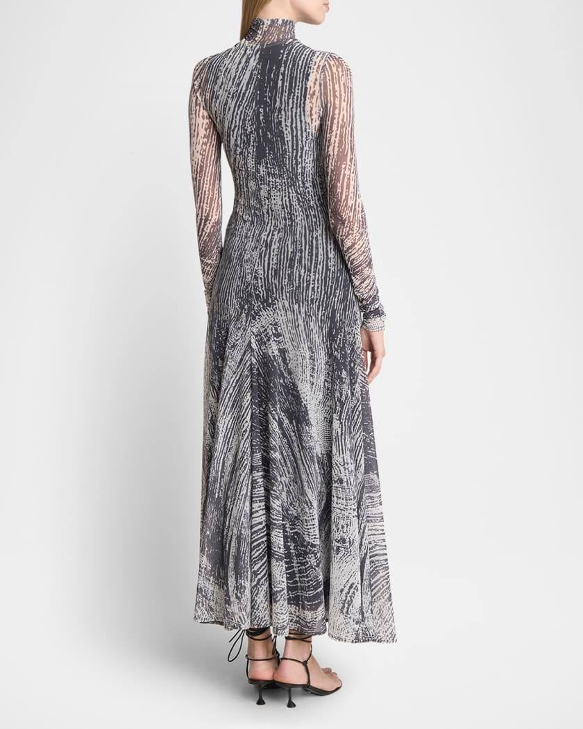PS Gemma Long Sleeve Jersey High Neck Maxi Dress