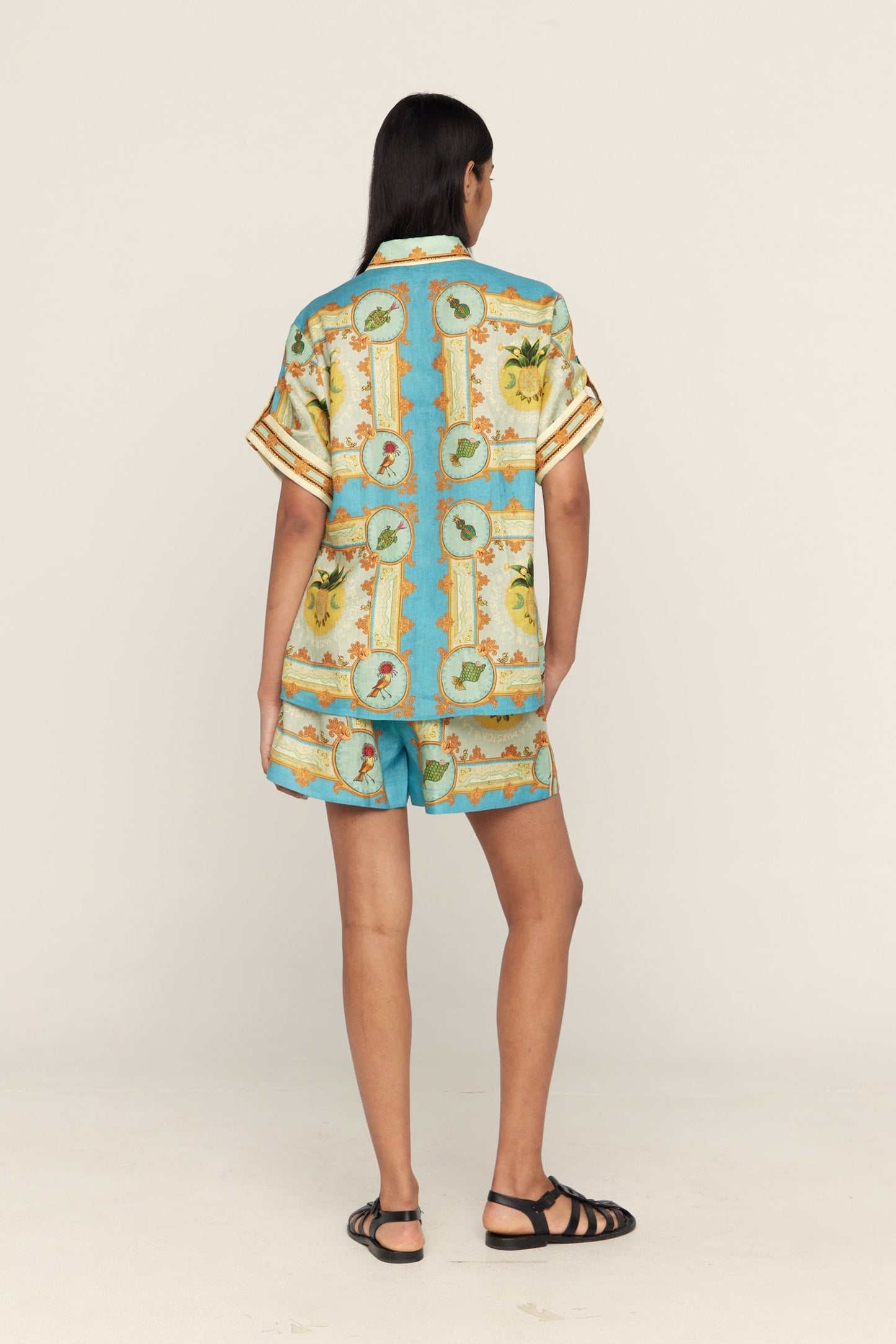 ALM La Musica Linen Shirt | Shorts | Set