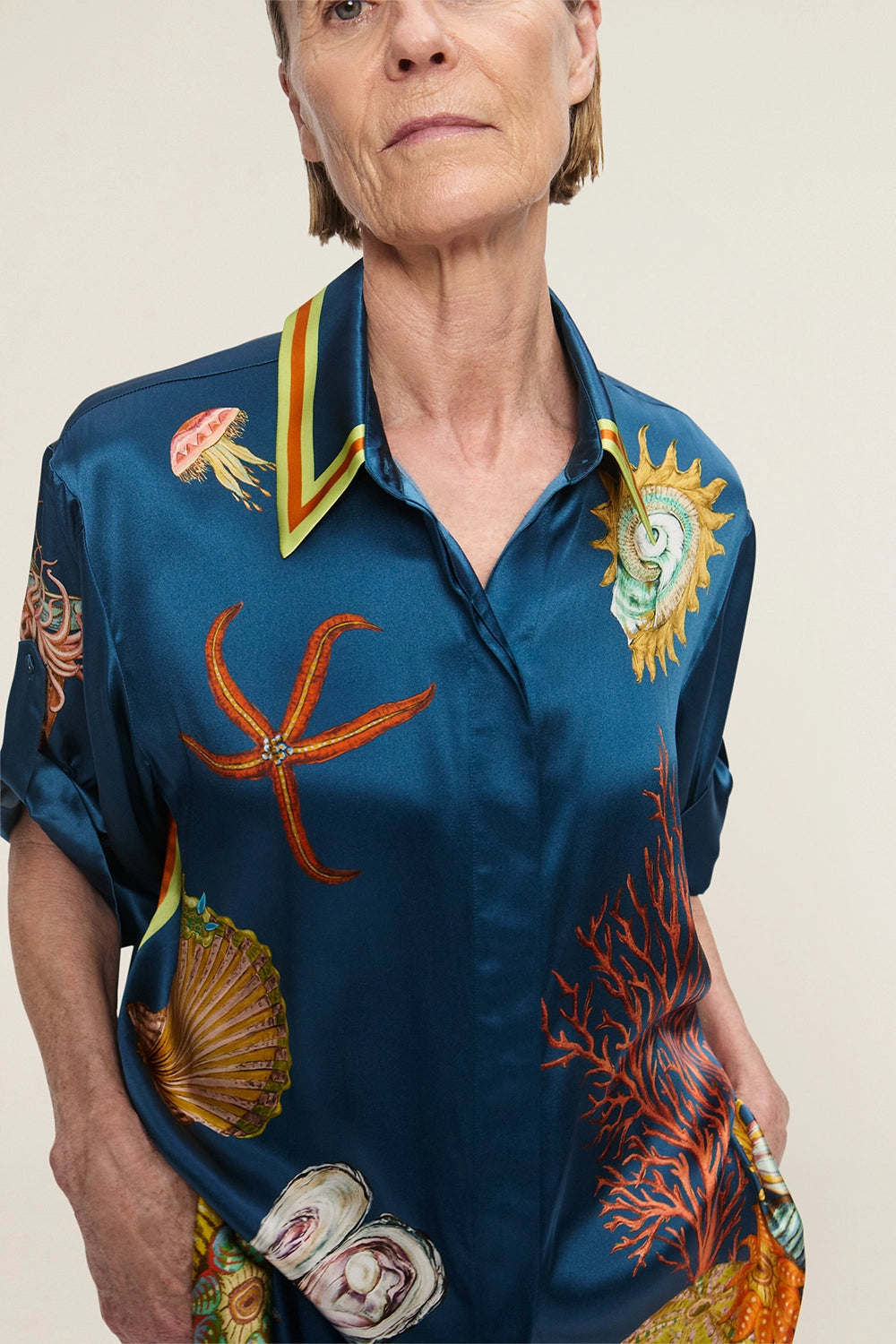 ALM Dorian Silk Shirt | Pants | Set