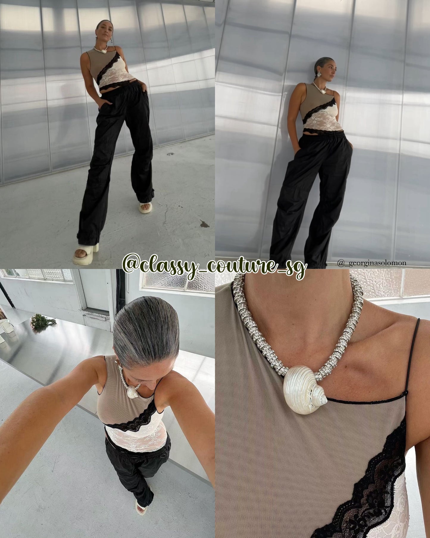 BEC Abrielle Asym Tank Top