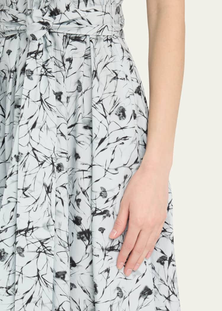 PS Ellison Halter Cotton Midi Dress
