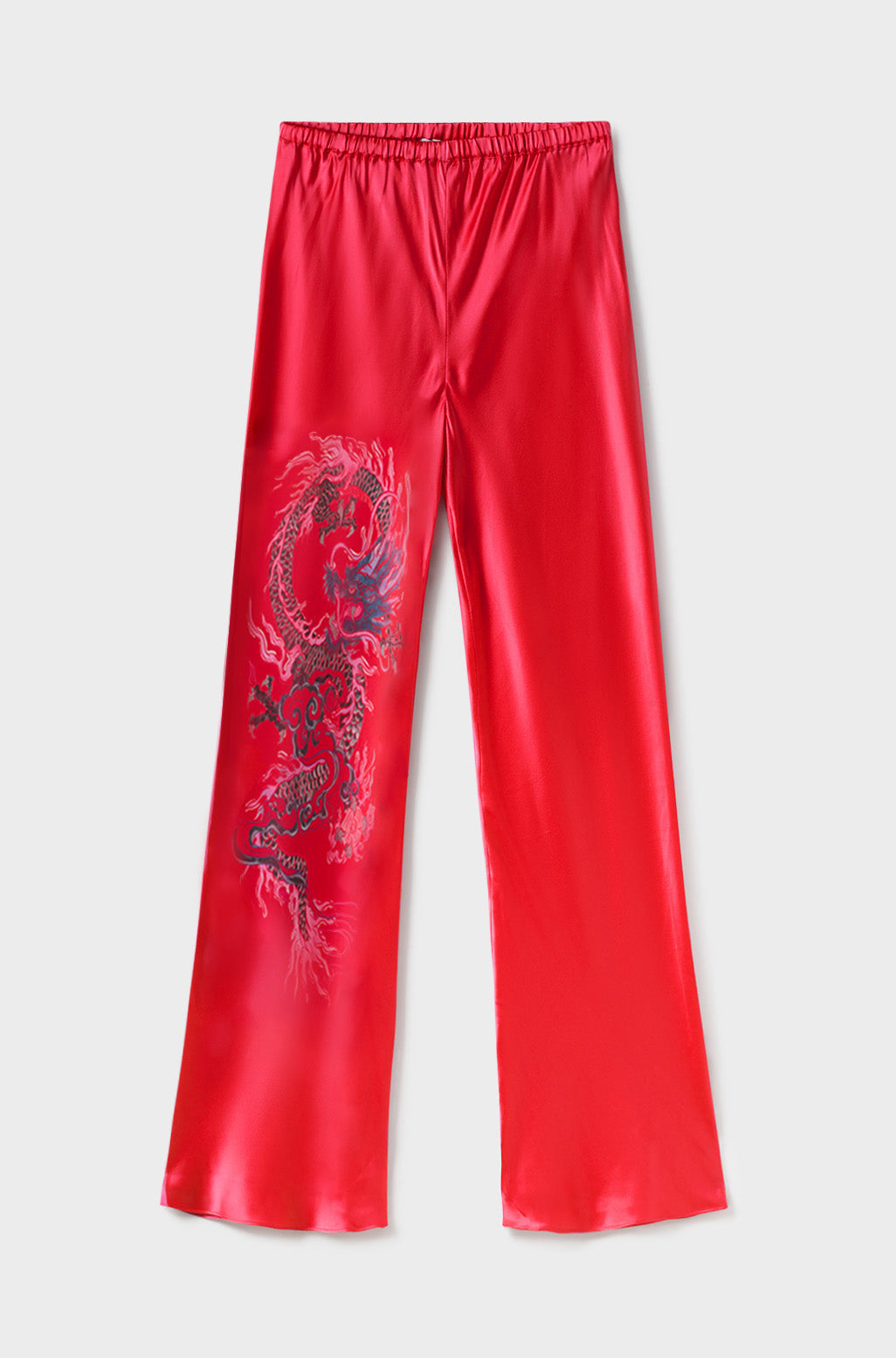 SL Year of the Dragon: Short Sleeve Boyfriend Shirt | Bias Cut Pants | Set