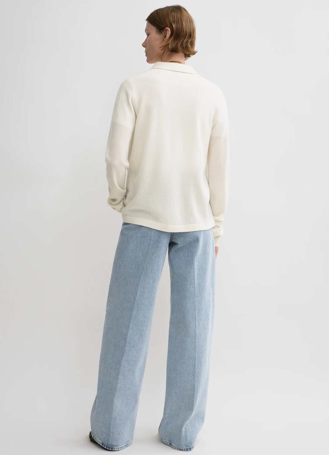 Tot Raglan Sleeve Cashmere Cardigan Shirt