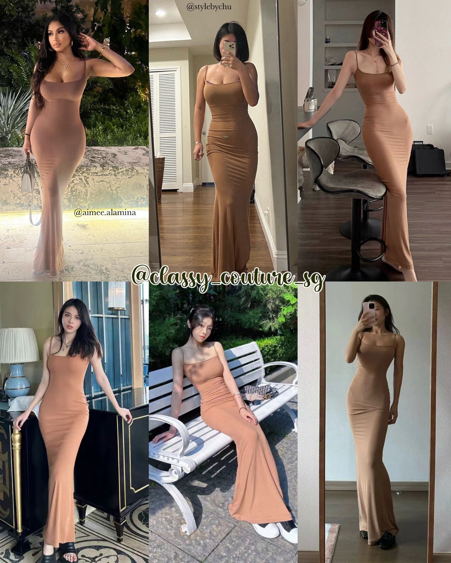 SK Soft Lounge Long Slip Maxi Dress