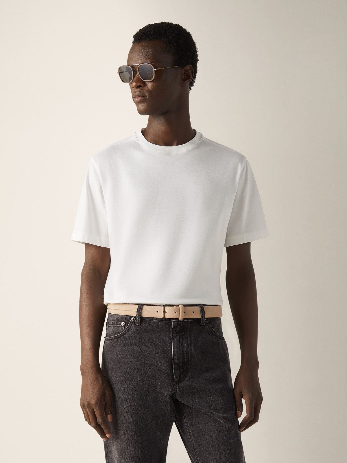 ZN Men’s Cotton Crew-neck T-shirt