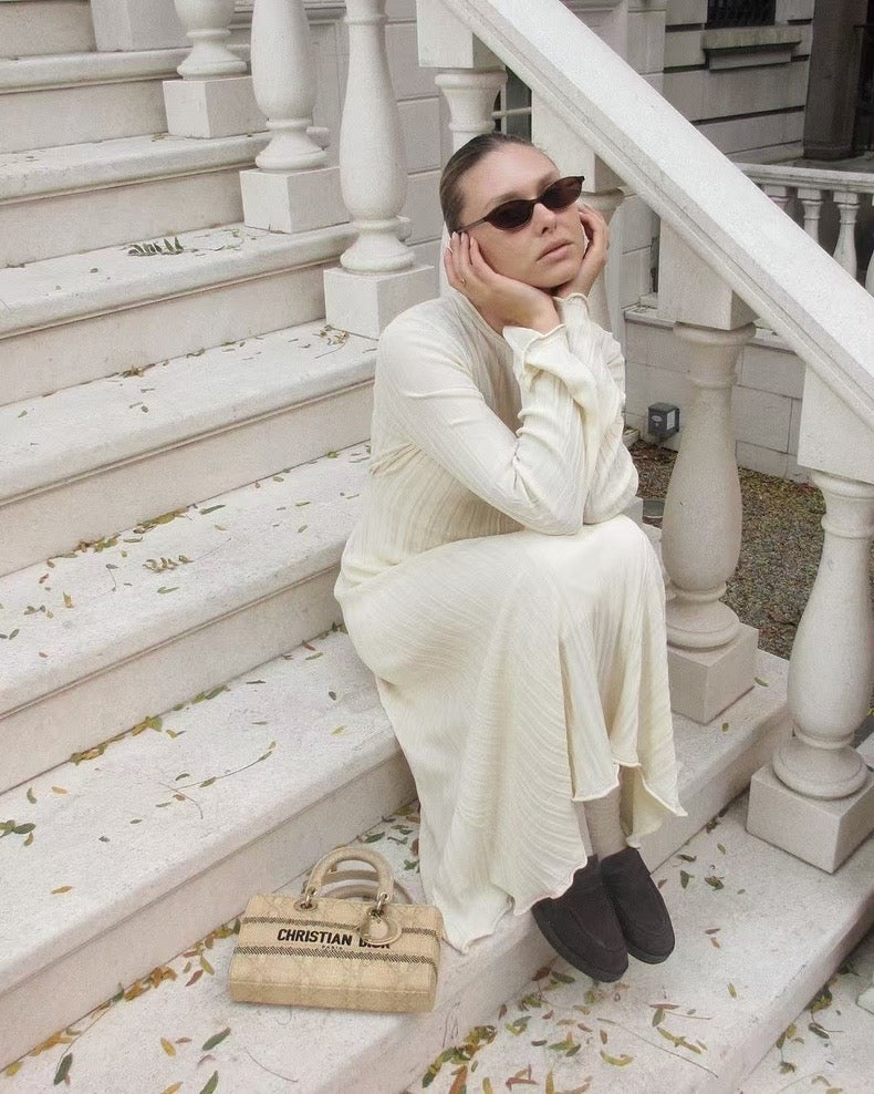 DSH Sylvia Knit Viscose Blend Midi Dress