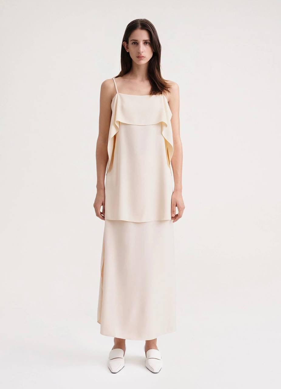 SALE! Tot Draped Viscose Cami Blush Top
