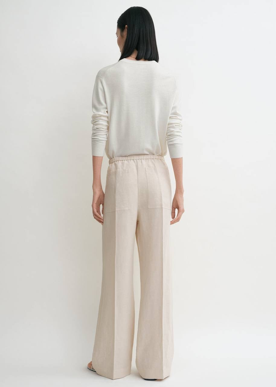 Tot Fluid Long Sleeve Shirt | Tank Top | Drawstring Trousers | Lyocell-Linen Set