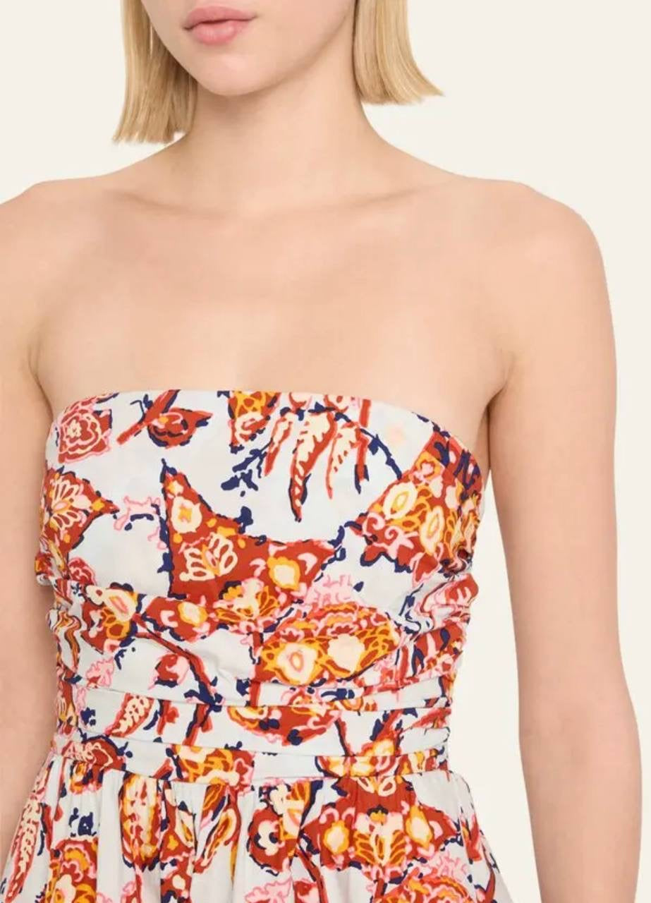 ALC Tate Strapless A-Line Maxi Dress