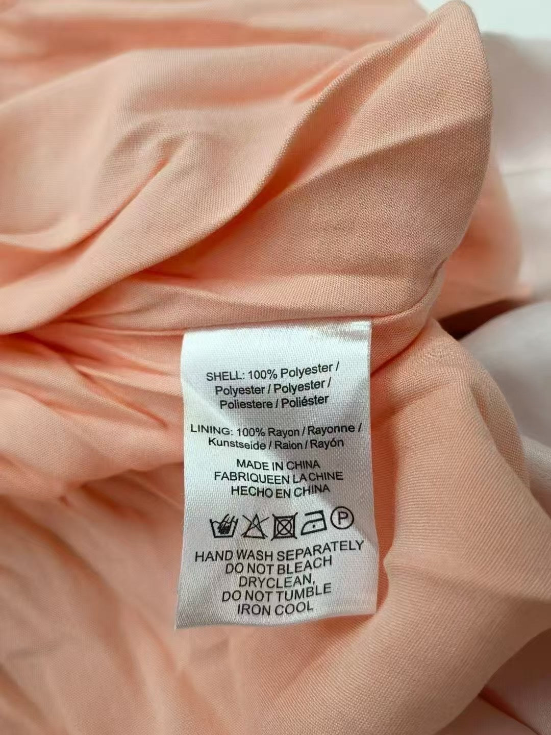 SAU Teigen Blush Red Ombre Strapless Gown Maxi Dress
