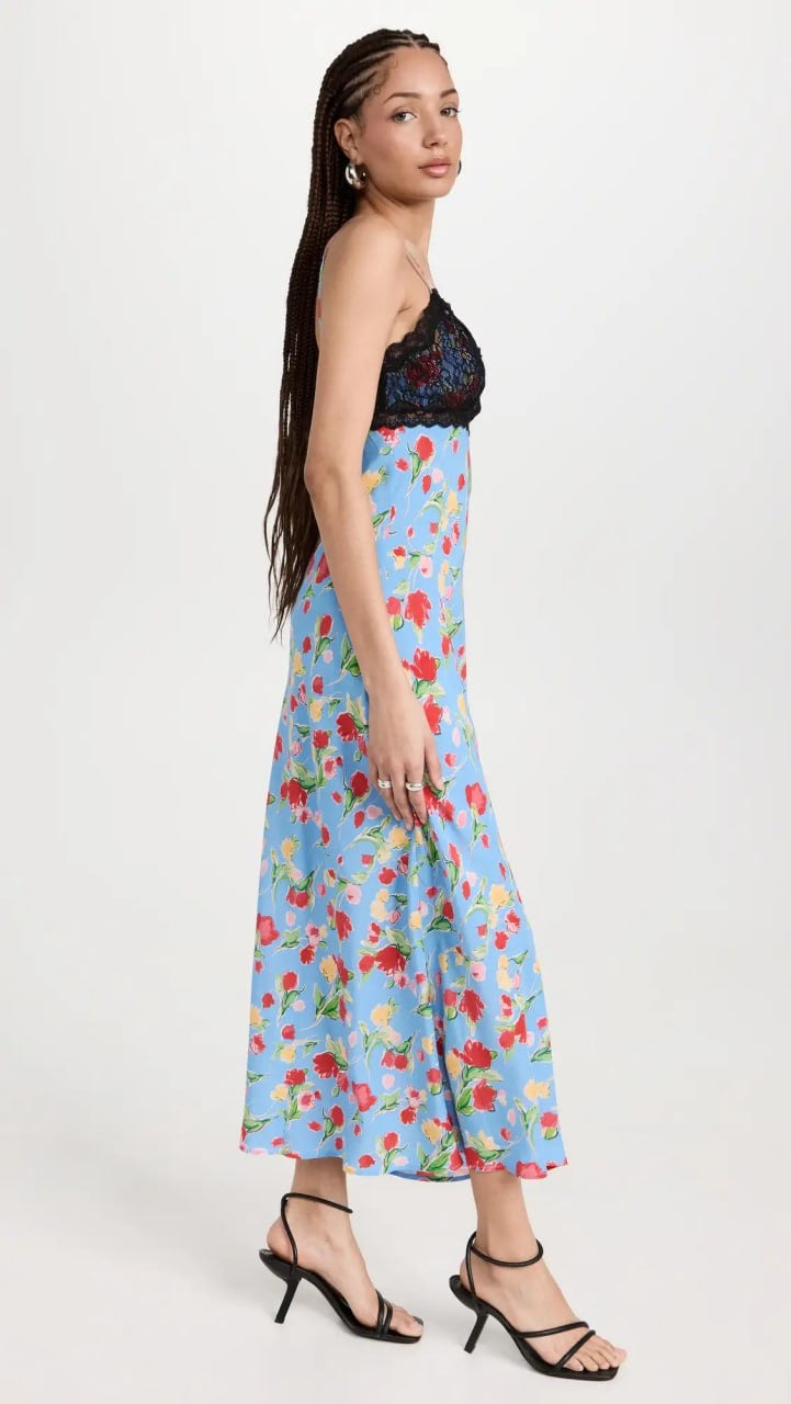 Rx Attiya Midi Slip Dress