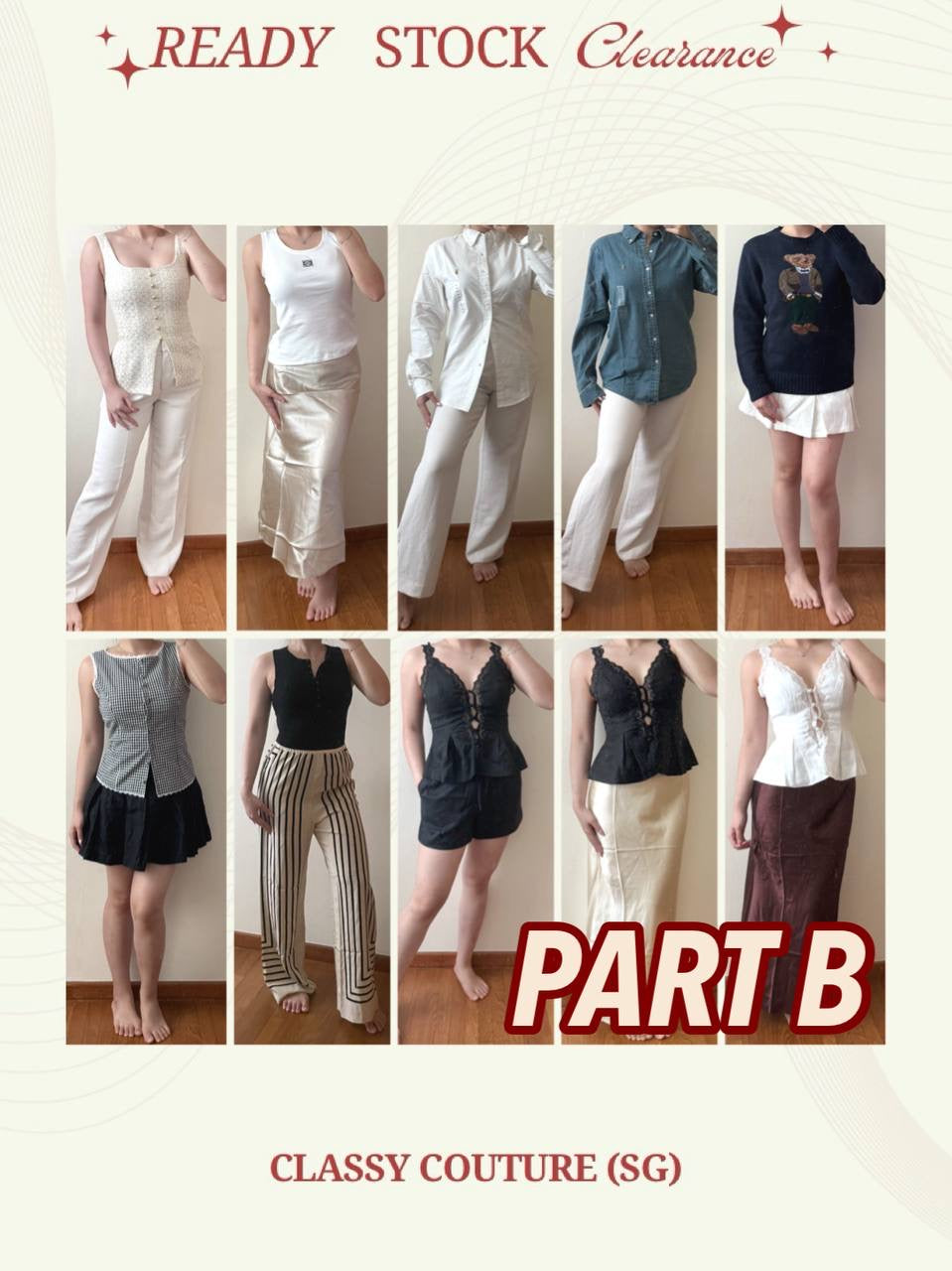 PART B (2/5): Ready Stock Clearance 2!