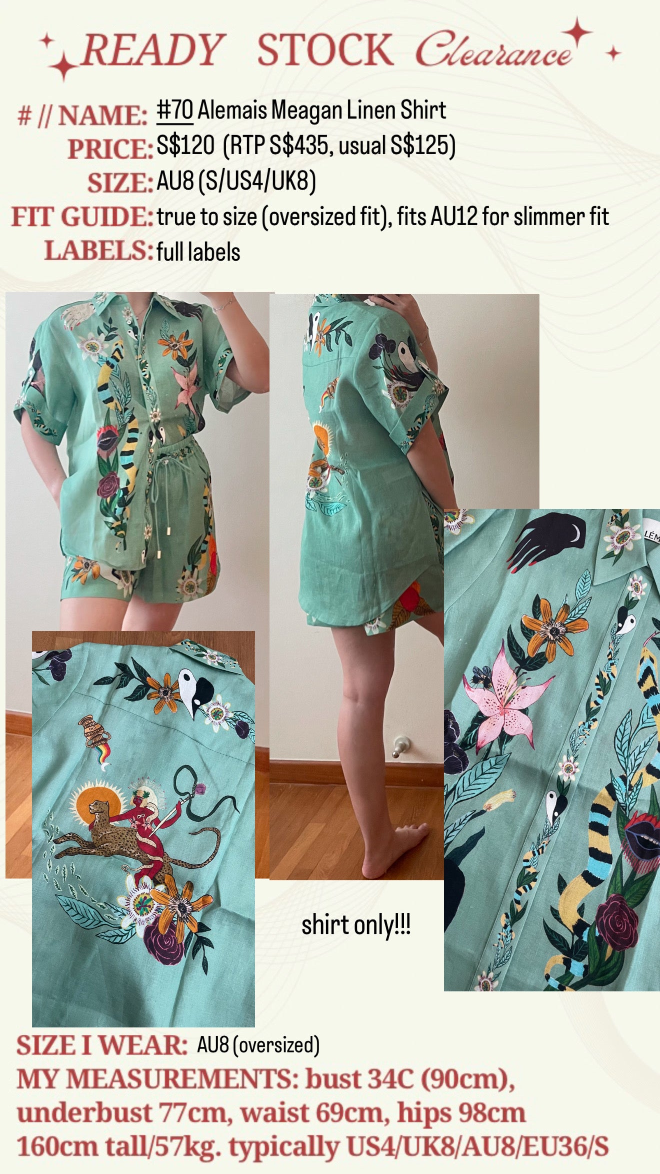 PART 7/12: Ready Stock Clearance!