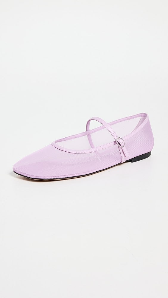 3.1PL ID Mesh Mary Jane Ballerina Flats