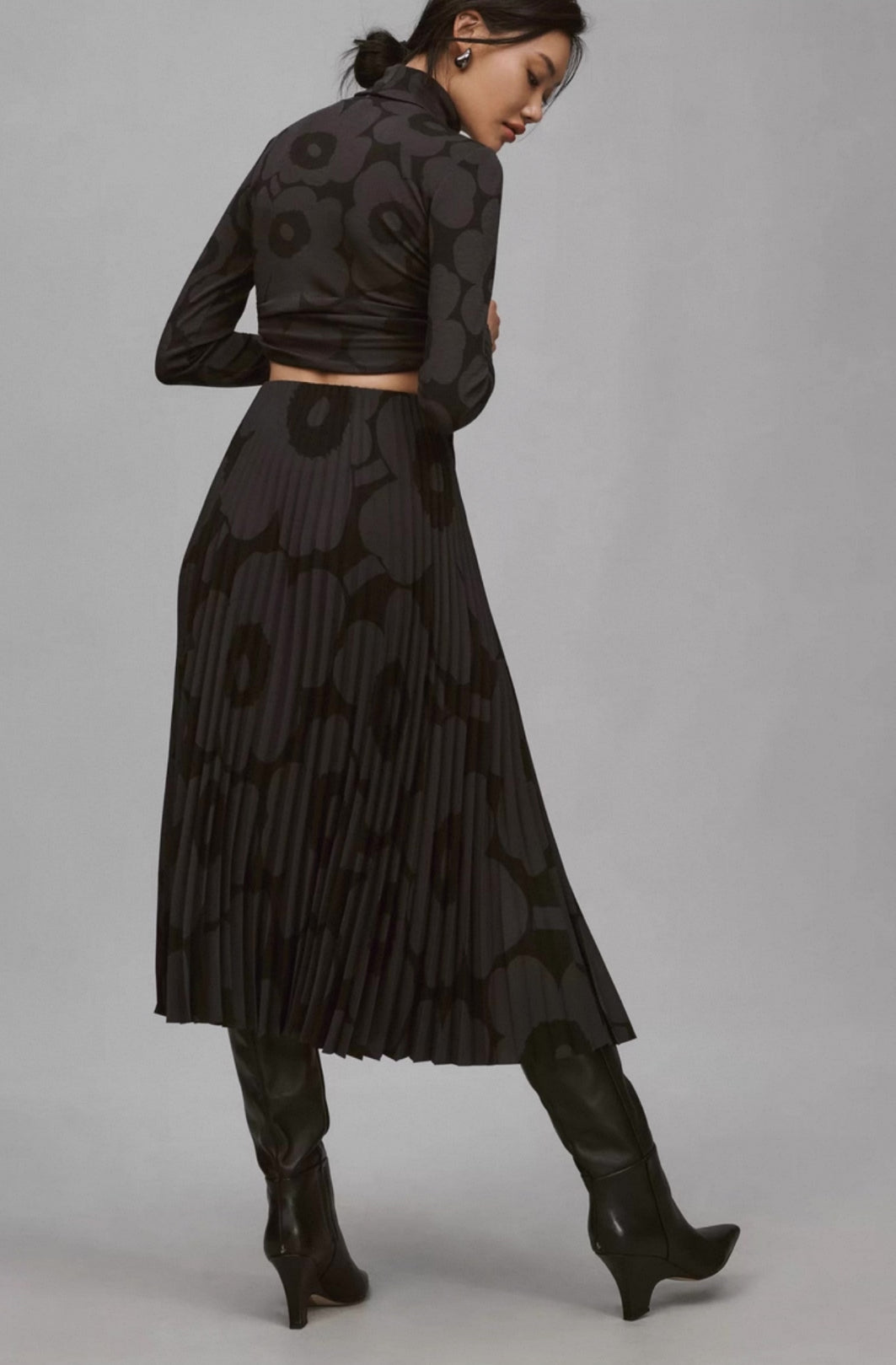 MMK Myy & Kyllikki Unikko Pleated Midi Skirt
