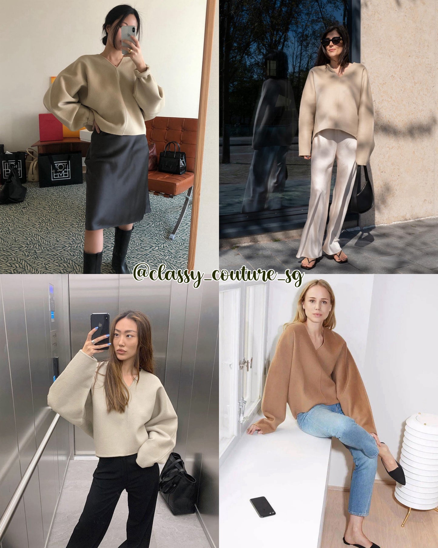Tot Rennes Double Wool Cashmere Sweater