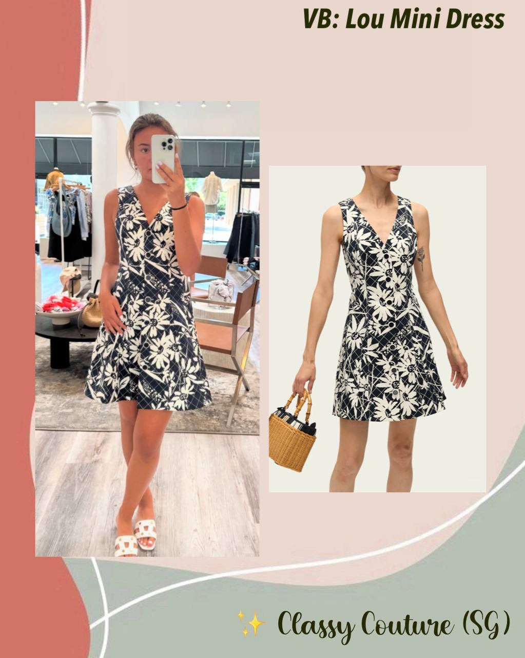 VB Lou Cotton Mini Dress