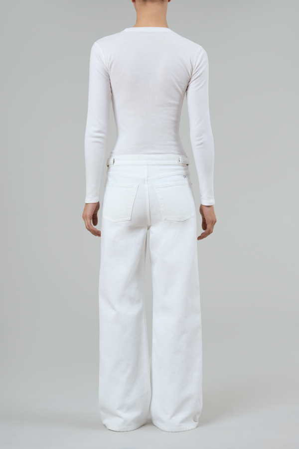 SH Buckle Cotton Jeans