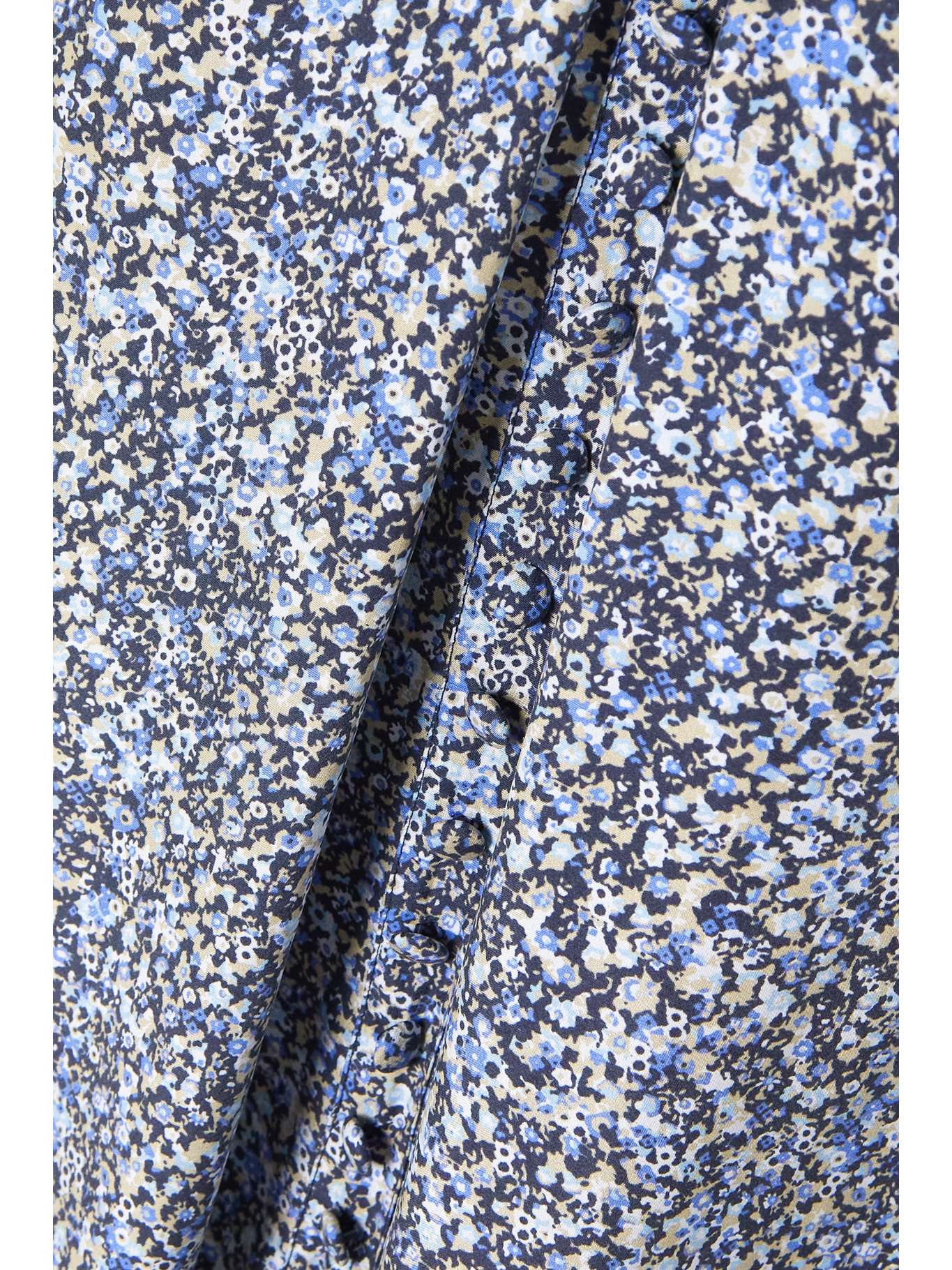 JOS Isobel Tie-Back Floral Silk Maxi Dress