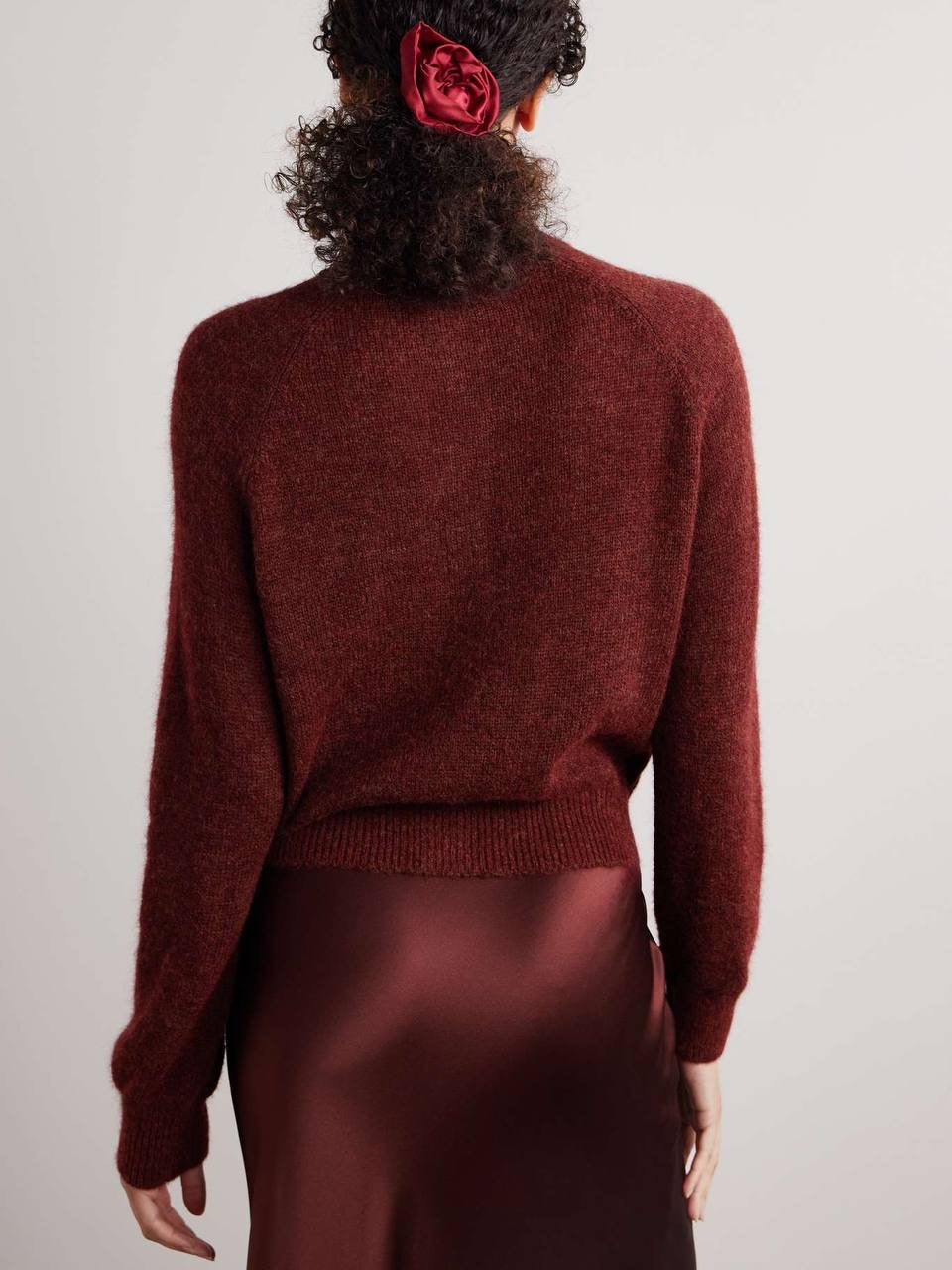 5 Colors! DN Petra Alpaca-Wool Blend Long Sleeved Cardigan