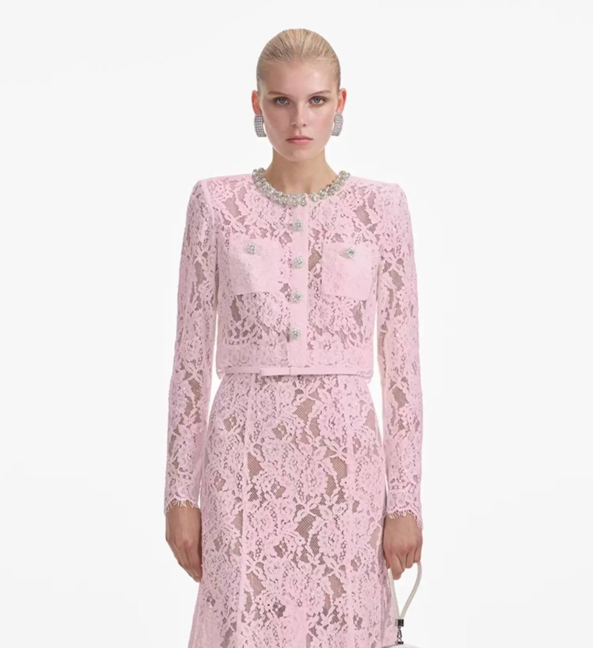 SP Embellished Jacket | Midi Skirt | Dress Set