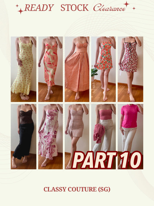 PART 10/12: Ready Stock Clearance!