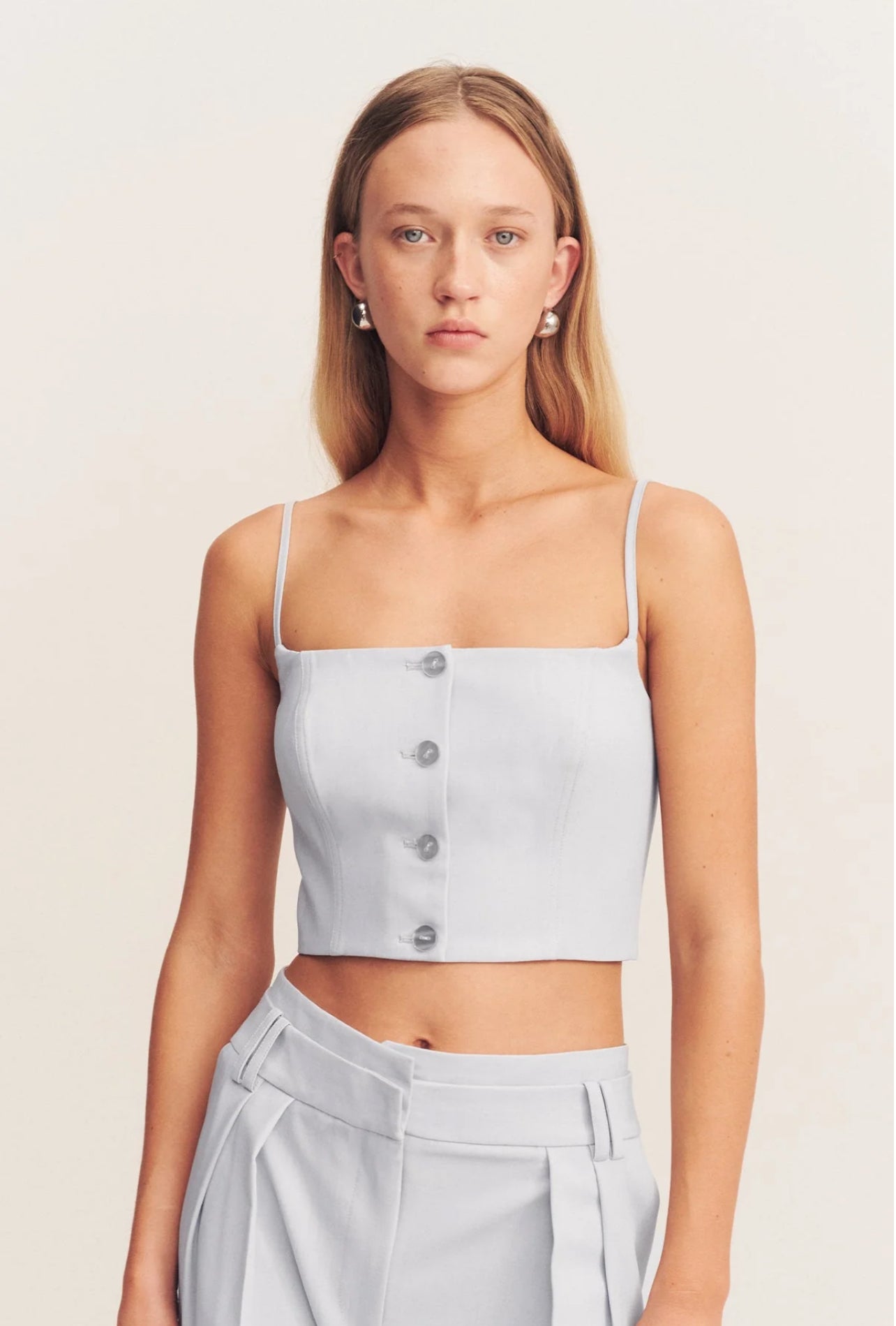 SJ Simmons Cropped Cami | Shirt | Pants | Set