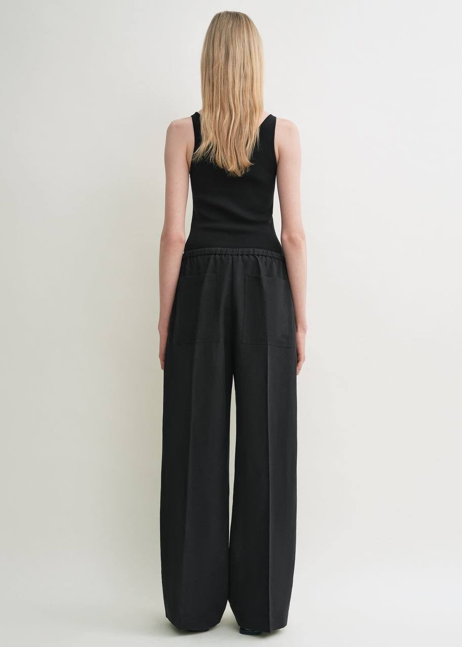 Tot Fluid Long Sleeve Shirt | Tank Top | Drawstring Trousers | Lyocell-Linen Set