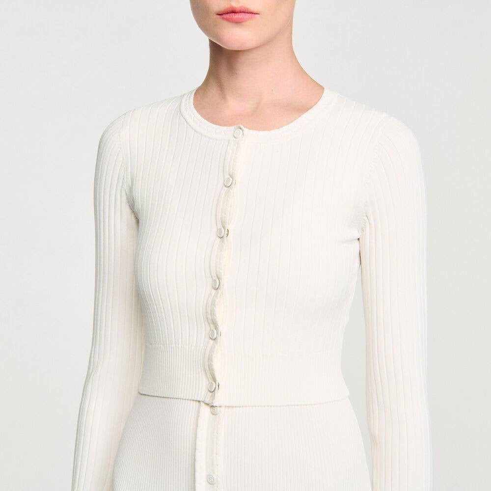 SD Bella Midi Dress | Bello Cropped Rib Knit Cardigan | Viscose-Blend Set