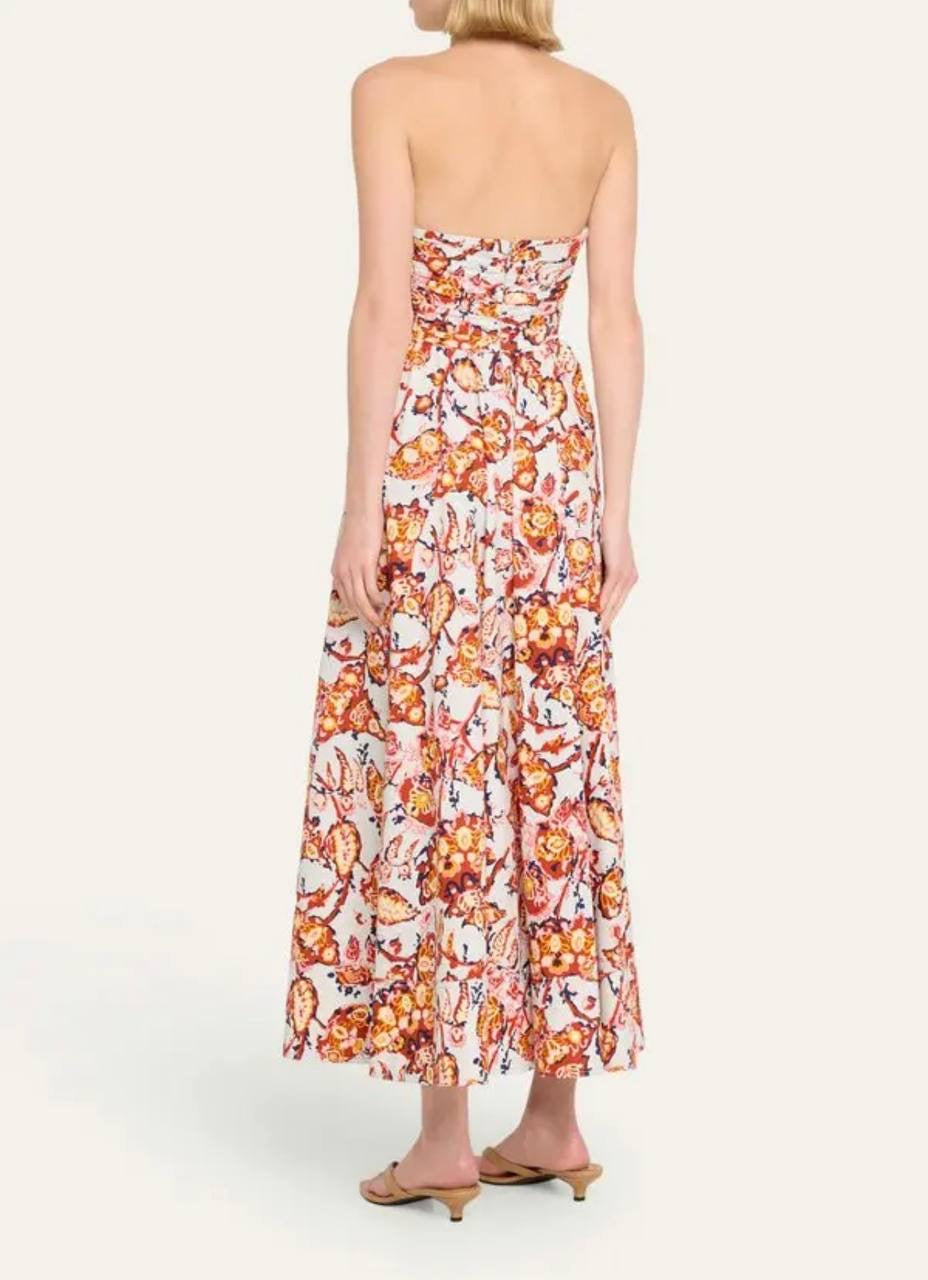 ALC Tate Strapless A-Line Maxi Dress