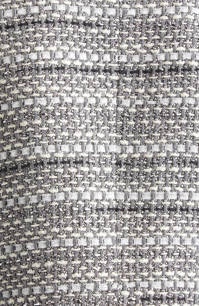 VB Alessia Metallic Tweed Cutaway Jacket