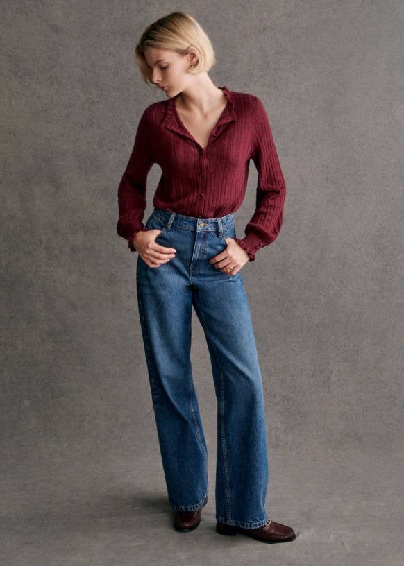 SZ Louis Merino Wool Cardigan