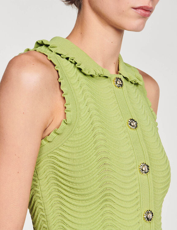 SD Lina Sleeveless Knit Top | Alina Short Knitted Skirt | Set