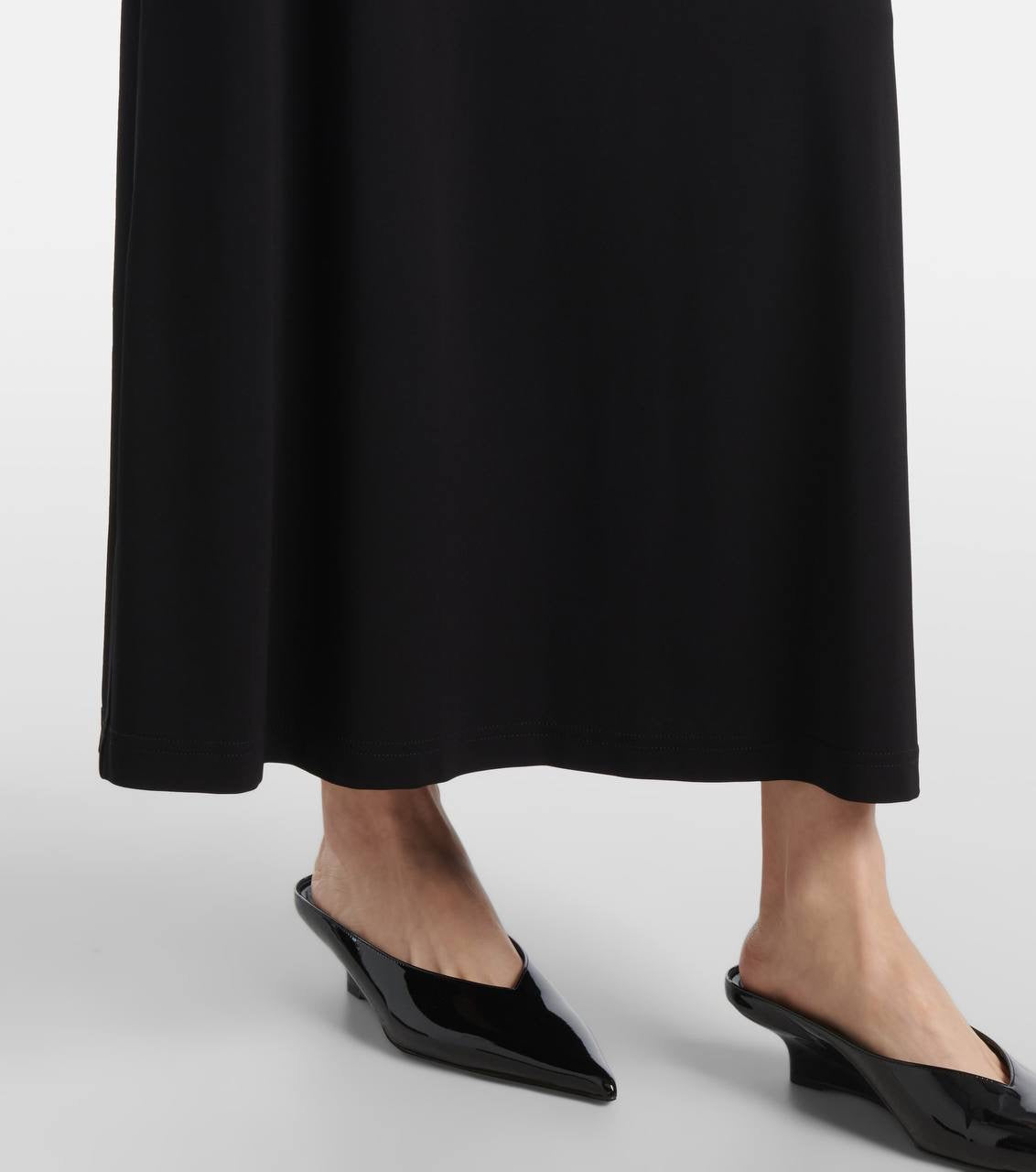 Tot Everyday Round Neck Jersey Midi Maxi Dress