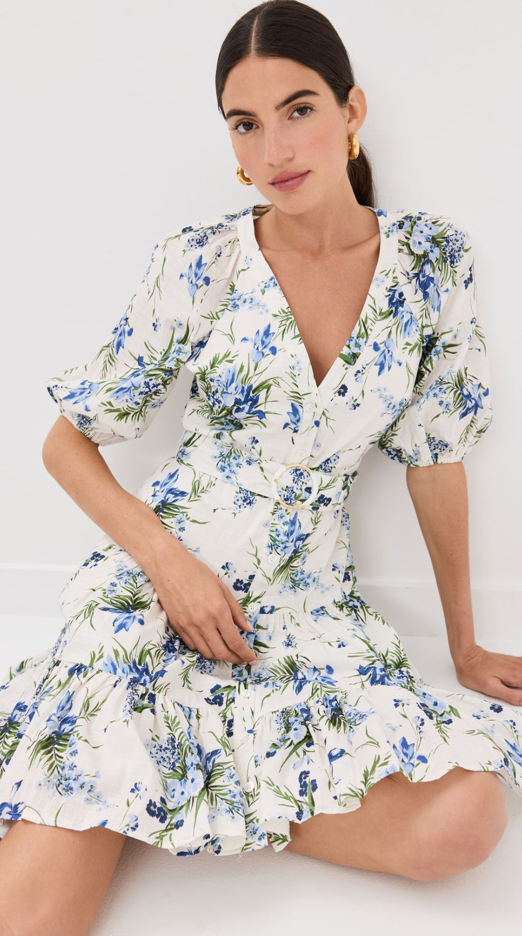 VB Dewey Cotton Mini Dress