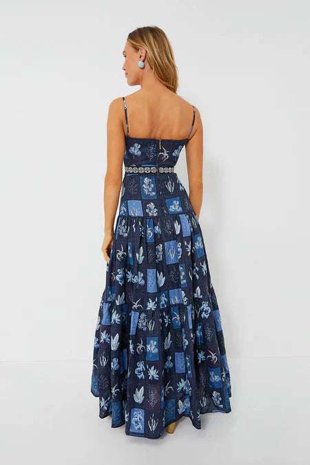 AB Algae Lima Linen Maxi Dress